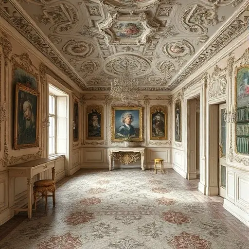 Эпохальные поверхности: реконструкция интерьеров из потерянных архитектурных деталей немецких буржуазных домов XVIII века